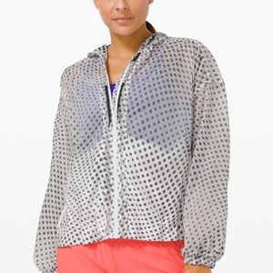 Lululemon Find Your Flock jacket Seawheeze Size 6
